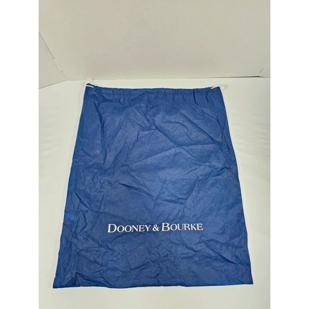 Dooney & Bourke Navy Blue Dust Bag Drawstring Purse Storage Bag Pouch 17x21